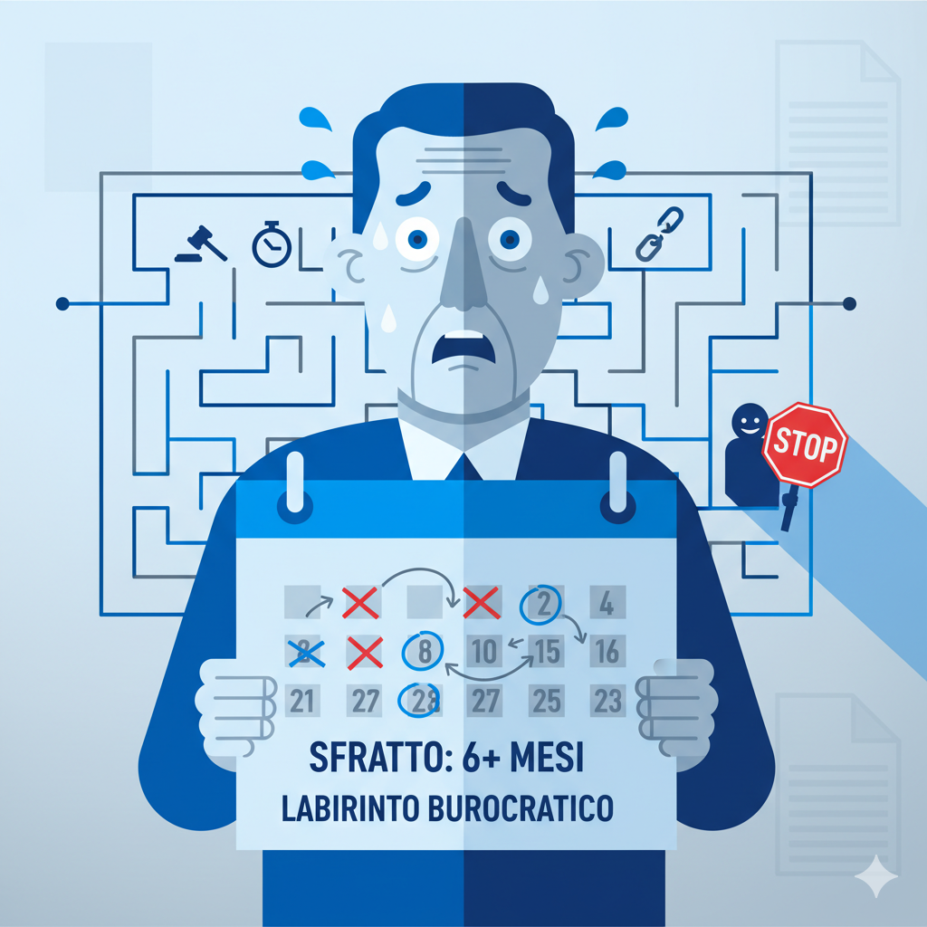 Perché gli Sfratti sono così Lunghi in Italia? Guida Semplice per Proprietari Esasperati